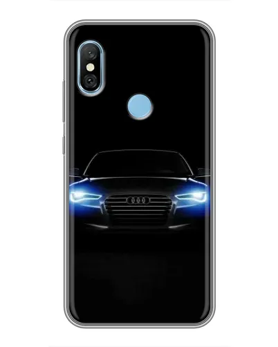 Чехол для Xiaomi Redmi 6 pro с картинкой «Audi в неоне» Чехол для Xiaomi Redmi 6 pro с картинкой «Audi в неоне»