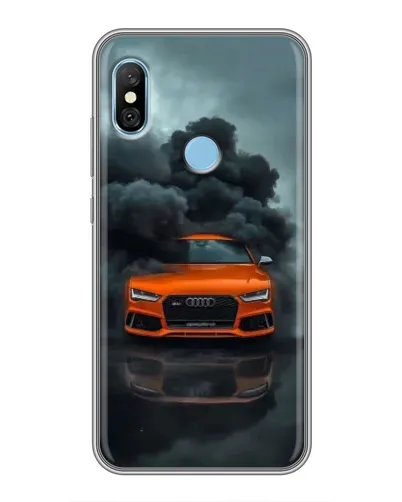 Чехол для Xiaomi Redmi 6 pro с картинкой «Audi в облаках дыма» Чехол для Xiaomi Redmi 6 pro с картинкой «Audi в облаках дыма»