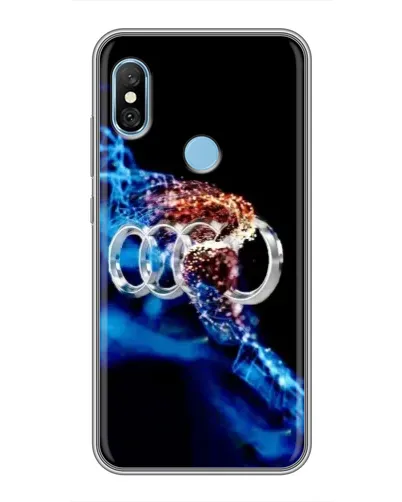 Чехол для Xiaomi Redmi 6 pro с картинкой «Энергия лого Audi» Чехол для Xiaomi Redmi 6 pro с картинкой «Энергия лого Audi»