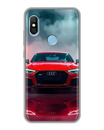Чехол для Xiaomi Redmi 6 pro с картинкой «Audi RS — красный стиль» Чехол для Xiaomi Redmi 6 pro с картинкой «Audi RS — красный стиль»