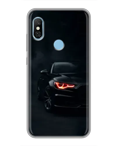 Чехол для Xiaomi Redmi 6 pro с картинкой «Audi — хищный взгляд» Чехол для Xiaomi Redmi 6 pro с картинкой «Audi — хищный взгляд»