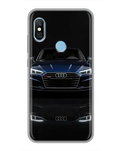 Чехол для Xiaomi Redmi 6 pro с картинкой «Audi — ночное отражение» Чехол для Xiaomi Redmi 6 pro с картинкой «Audi — ночное отражение»