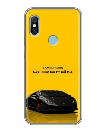 Чехол для Xiaomi Redmi 6 pro с картинкой «Lamborghini Huracan черный» Чехол для Xiaomi Redmi 6 pro с картинкой «Lamborghini Huracan черный»