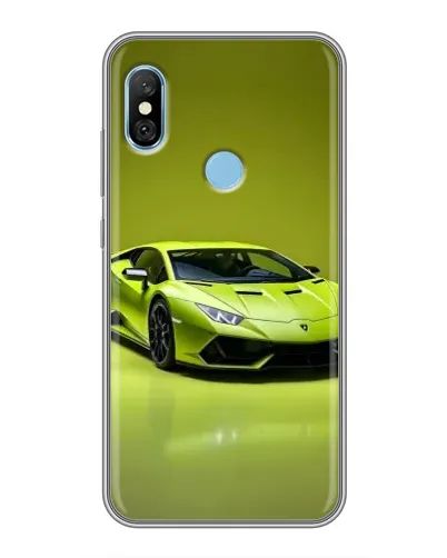 Чехол для Xiaomi Redmi 6 pro с картинкой «Салатовый Lamborghini Huracan» Чехол для Xiaomi Redmi 6 pro с картинкой «Салатовый Lamborghini Huracan»