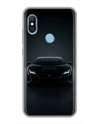 Чехол для Xiaomi Redmi 6 pro с картинкой «Черный Lamborghini Aventador» Чехол для Xiaomi Redmi 6 pro с картинкой «Черный Lamborghini Aventador»