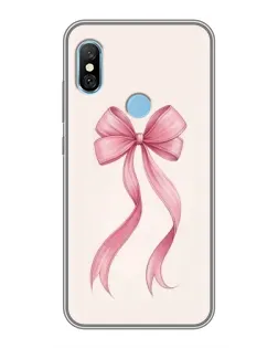 Чехол для Xiaomi Redmi 6 pro с картинкой «Розовый бант»