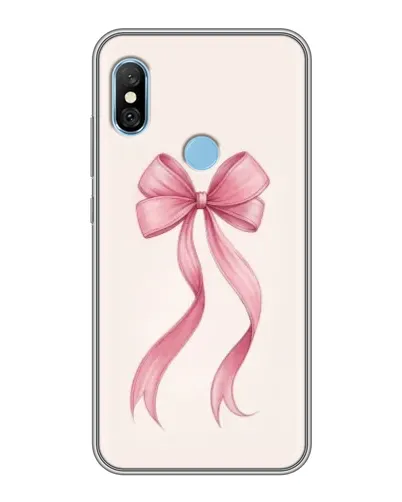 Чехол для Xiaomi Redmi 6 pro с картинкой «Розовый бант» Чехол для Xiaomi Redmi 6 pro с картинкой «Розовый бант»