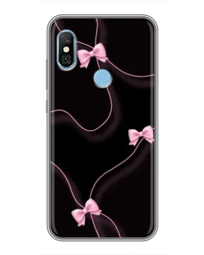 Чехол для Xiaomi Redmi 6 pro с картинкой «Розовые ленты»
