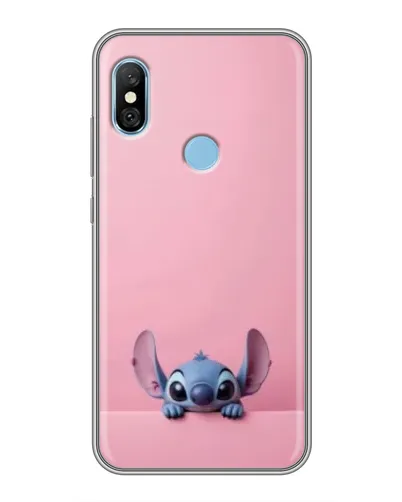 Чехол для Xiaomi Redmi 6 pro с картинкой «Stitch выглядывает» Чехол для Xiaomi Redmi 6 pro с картинкой «Stitch выглядывает»