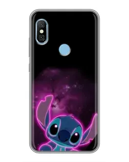 Чохол для Xiaomi Redmi 6 pro з картинкою «Неоновий Stitch»