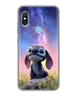 Чохол для Xiaomi Redmi 6 pro з картинкою «Стіч на світанку»