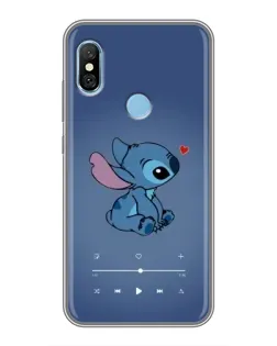 Чохол для Xiaomi Redmi 6 pro з картинкою «Музичний Stitch»