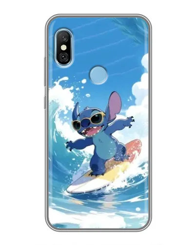 Чехол для Xiaomi Redmi 6 pro с картинкой «Стич на волне» Чехол для Xiaomi Redmi 6 pro с картинкой «Стич на волне»