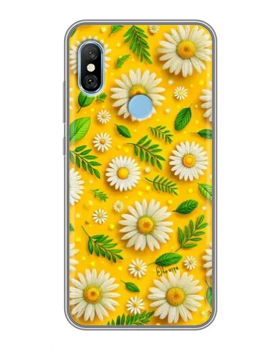 Чехол для Xiaomi Redmi 6 pro с картинкой «Ромашковое солнце» Чехол для Xiaomi Redmi 6 pro с картинкой «Ромашковое солнце»