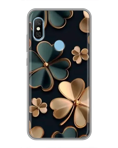 Чехол для Xiaomi Redmi 6 pro с картинкой «Клевер в золоте» Чехол для Xiaomi Redmi 6 pro с картинкой «Клевер в золоте»