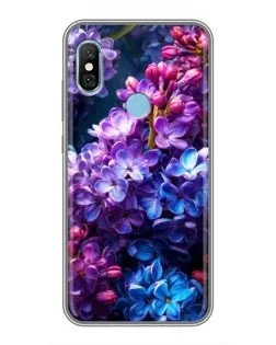 Чехол для Xiaomi Redmi 6 pro с картинкой «Сиреневый цвет»