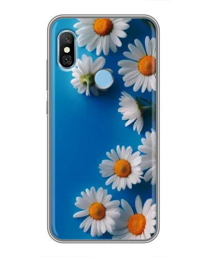 Чехол для Xiaomi Redmi 6 pro с картинкой «Белоснежные маргаритки» Чехол для Xiaomi Redmi 6 pro с картинкой «Белоснежные маргаритки»