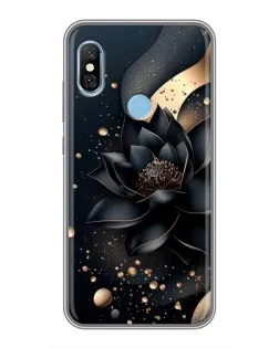 Чехол для Xiaomi Redmi 6 pro с картинкой «Черный лотос»