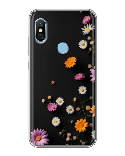 Чехол для Xiaomi Redmi 6 pro с картинкой «Цветочная композиция» Чехол для Xiaomi Redmi 6 pro с картинкой «Цветочная композиция»