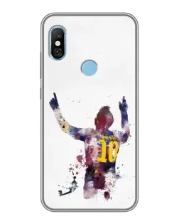 Чохол для Xiaomi Redmi 6 pro з картинкою «Messi Barca»