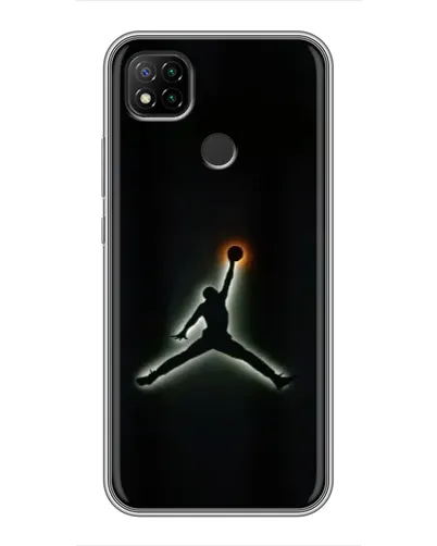 Чохол для Xiaomi Redmi 9c з картинкою «Jordan Gradient Logo»