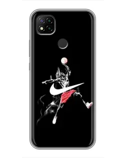 Чохол для Xiaomi Redmi 9c з картинкою «Jordan Jumpman»