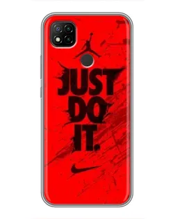 Чохол для Xiaomi Redmi 9c з картинкою «Nike Just Do It»