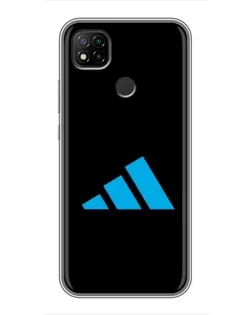 Чехол для Xiaomi Redmi 9c с картинкой «Adidas Cyan Logo»