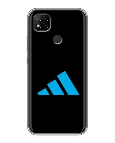 Чехол для Xiaomi Redmi 9c с картинкой «Adidas Cyan Logo»