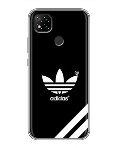 Чехол для Xiaomi Redmi 9c с картинкой «Adidas с диагональными полосами»