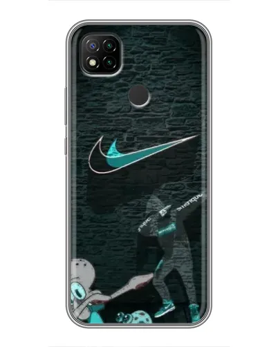 Чохол для Xiaomi Redmi 9c з картинкою «Спортивний арт Nike»