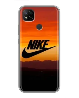 Чохол для Xiaomi Redmi 9c з картинкою «Nike — вечірній горизонт»