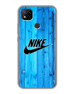 Чохол для Xiaomi Redmi 9c з картинкою «Блакитне дерево Nike»