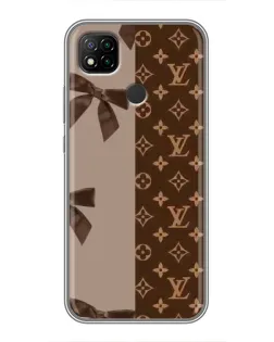 Чохол для Xiaomi Redmi 9c з картинкою «Louis Vuitton — банти»