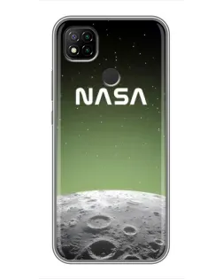 Чохол для Xiaomi Redmi 9c з картинкою «NASA — місячний градієнт»