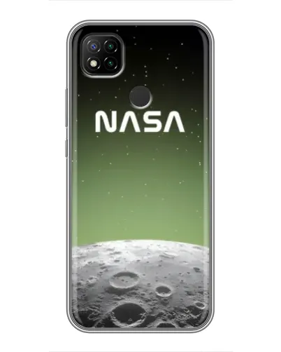 Чохол для Xiaomi Redmi 9c з картинкою «NASA — місячний градієнт»