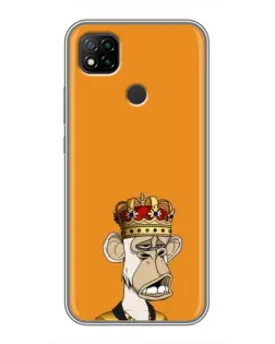 Чохол для Xiaomi Redmi 9c з картинкою «Золота мавпа Bored Ape» Чохол для Xiaomi Redmi 9c з картинкою «Золота мавпа Bored Ape»