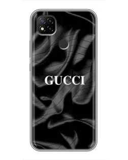 Чохол для Xiaomi Redmi 9c з картинкою «Gucci — шовкові хвилі» Чохол для Xiaomi Redmi 9c з картинкою «Gucci — шовкові хвилі»