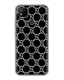 Чохол для Xiaomi Redmi 9c з картинкою «Gucci — сітчастий паттерн» Чохол для Xiaomi Redmi 9c з картинкою «Gucci — сітчастий паттерн»