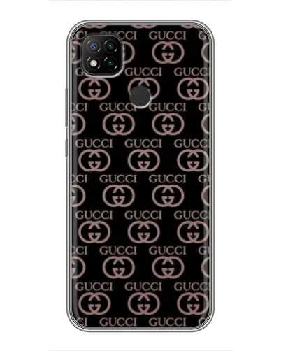 Чохол для Xiaomi Redmi 9c з картинкою «Класична монограма Gucci»