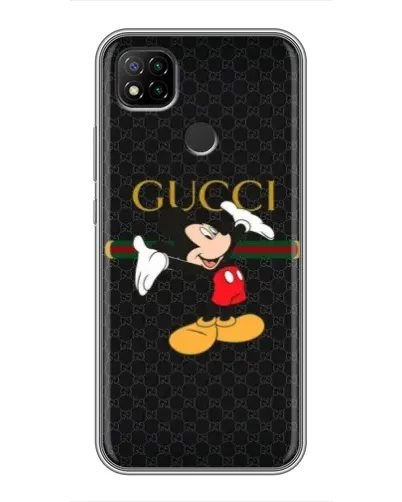 Чохол для Xiaomi Redmi 9c з картинкою «Міккі Маус Gucci»