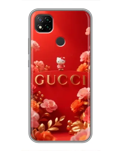 Чохол для Xiaomi Redmi 9c з картинкою «Gucci — золотий сад»