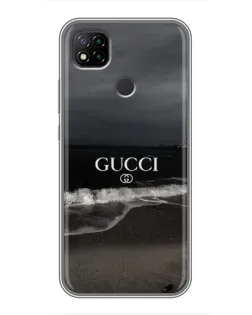 Чохол для Xiaomi Redmi 9c з картинкою «Gucci — морський прибій»