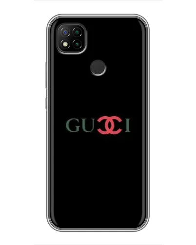 Чохол для Xiaomi Redmi 9c з картинкою «Gucci — червоний градієнт»