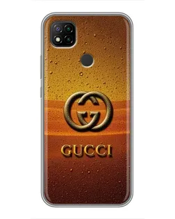 Чехол для Xiaomi Redmi 9c с картинкой «Gucci — солнечный градиент» Чехол для Xiaomi Redmi 9c с картинкой «Gucci — солнечный градиент»