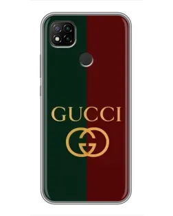 Чехол для Xiaomi Redmi 9c с картинкой «Gucci — темно-зеленый градиент» Чехол для Xiaomi Redmi 9c с картинкой «Gucci — темно-зеленый градиент»
