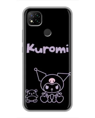 Чехол для Xiaomi Redmi 9c с картинкой «Kuromi — черный минимализм» Чехол для Xiaomi Redmi 9c с картинкой «Kuromi — черный минимализм»