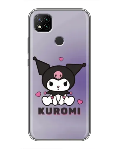 Чехол для Xiaomi Redmi 9c с картинкой «Kuromi — фиолетовый арт» Чехол для Xiaomi Redmi 9c с картинкой «Kuromi — фиолетовый арт»