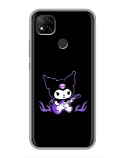 Чохол для Xiaomi Redmi 9c з картинкою «Електрична Kuromi»
