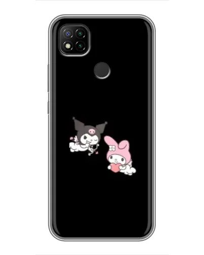 Чехол для Xiaomi Redmi 9c с картинкой «My Melody и Kuromi» Чехол для Xiaomi Redmi 9c с картинкой «My Melody и Kuromi»